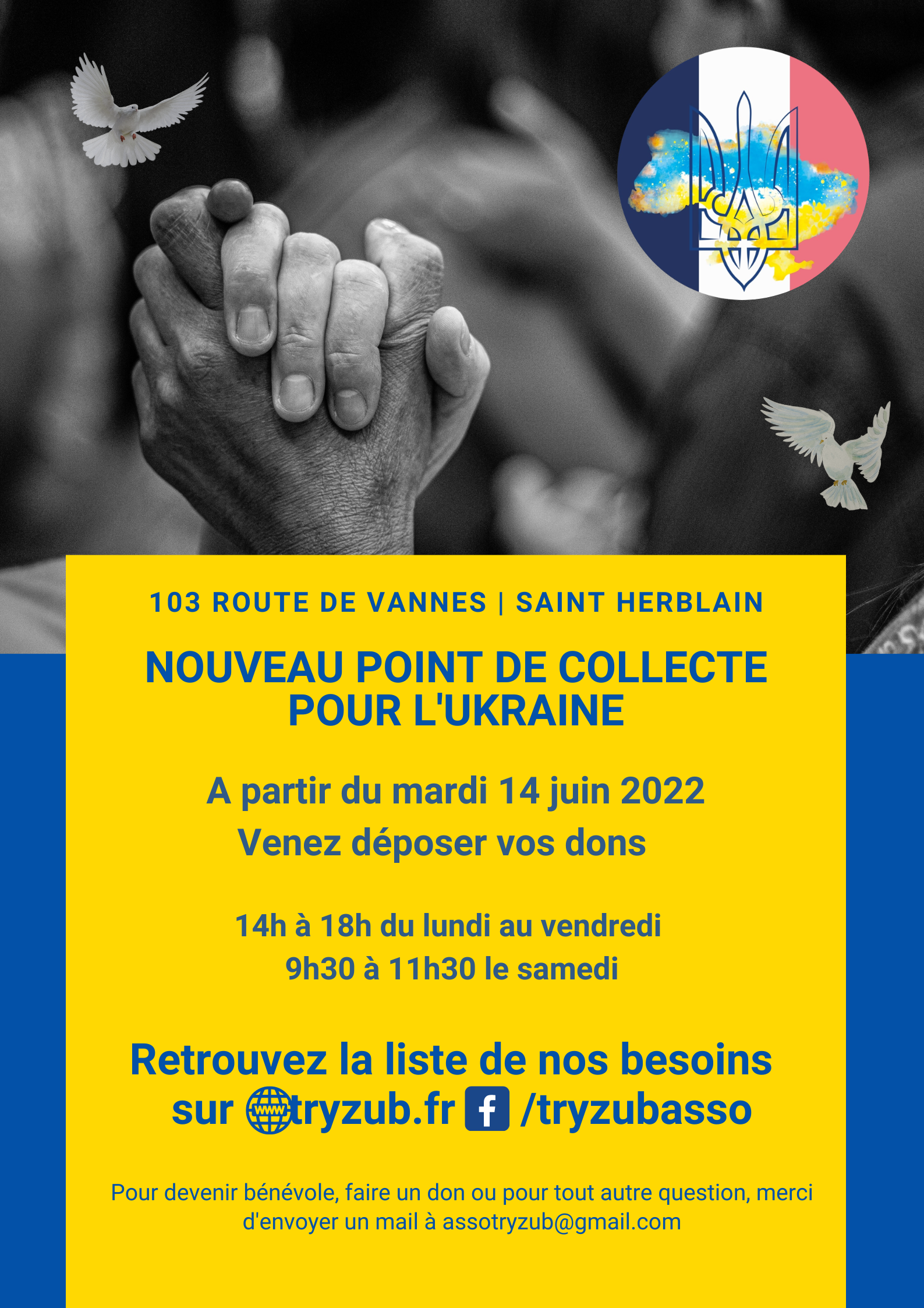 Centre de collecte de dons - 103 Route de Vannes, Saint Herblain